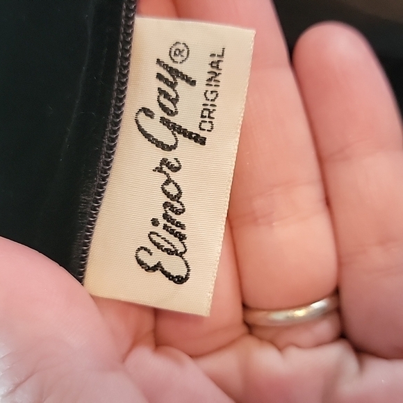 Vintage Elinor Gay black dress - Picture 9 of 11